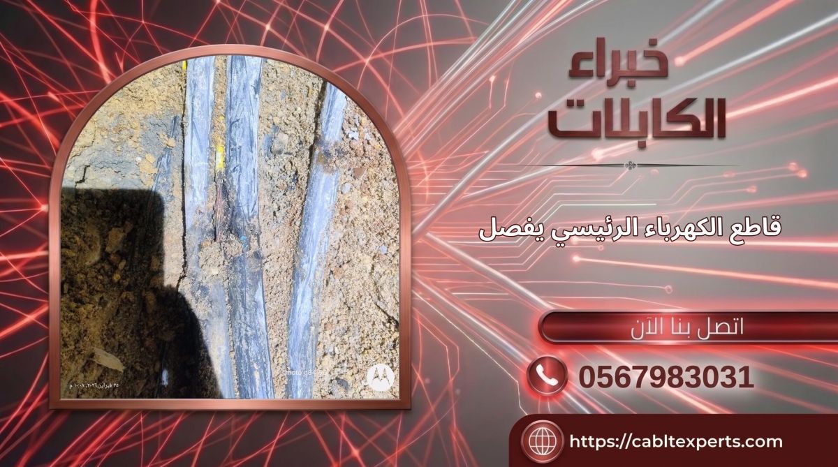 قاطع الكهرباء الرئيسي يفصل